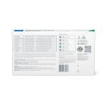 Medline FitGuard Touch Powder-Free Nitrile Exam Gloves, Size L, Dark Blue Back Image